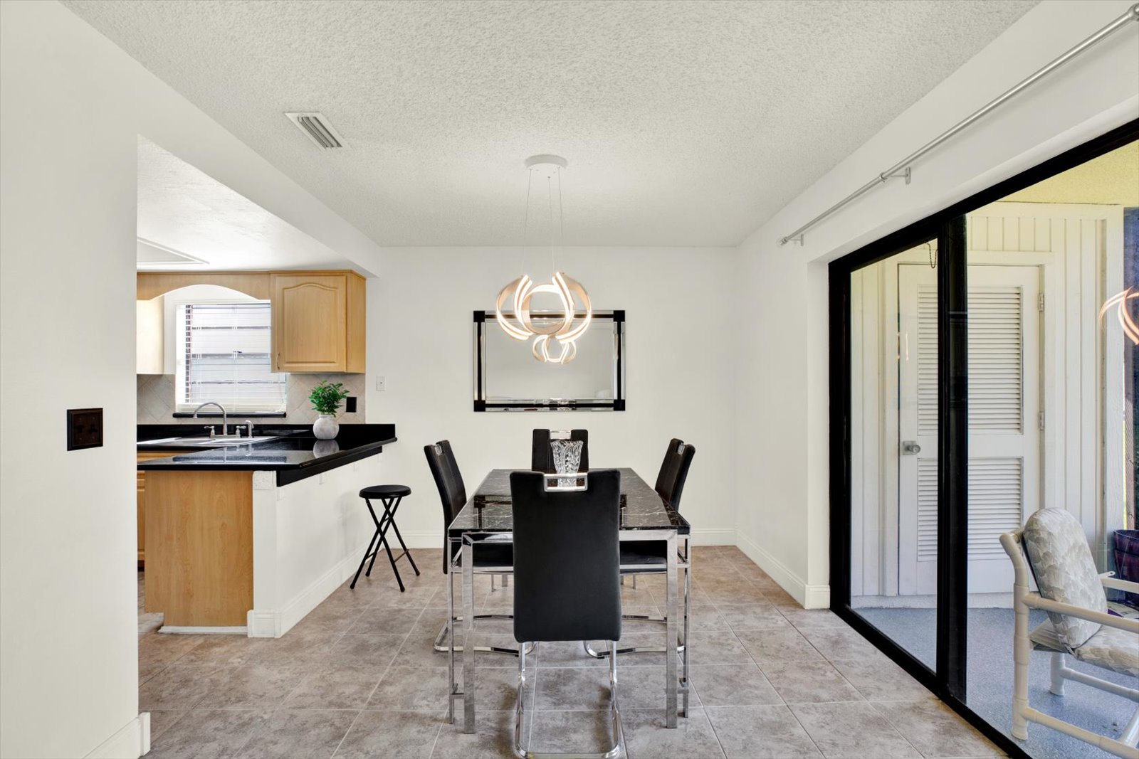 Dining Room with pass through to Kitchen