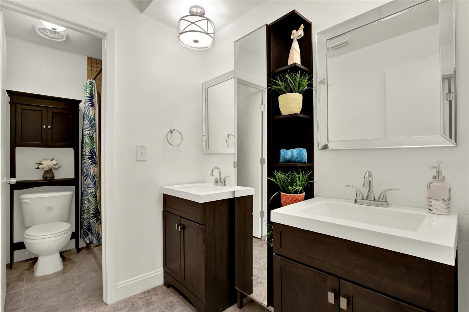 Remodeled Master Bathroom.